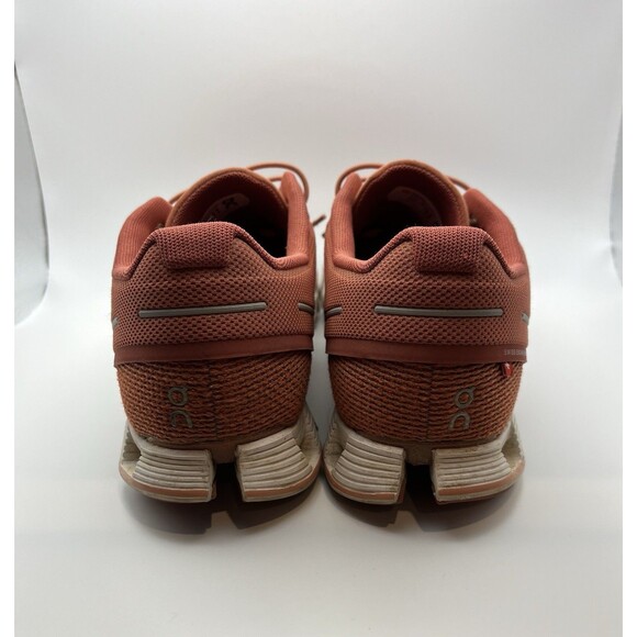 On Running Cloud Running Shoes Chili Rust US Womens Size 10.5 - Picture 4 of 6